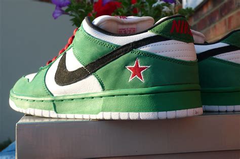 nike heineken dunks|heineken sb dunk low shoes.